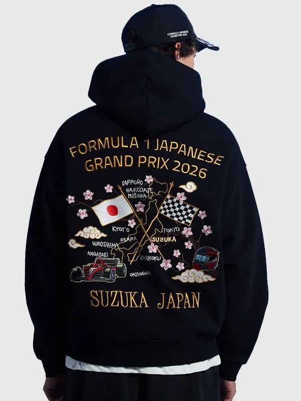 Formula 1 x Pacsun Suzuka Sakura Hoodie Black