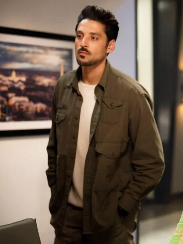 Found S02 Karan Oberoi Brown Cotton Jacket Found S02 Karan Oberoi Brown Cotton Jacket