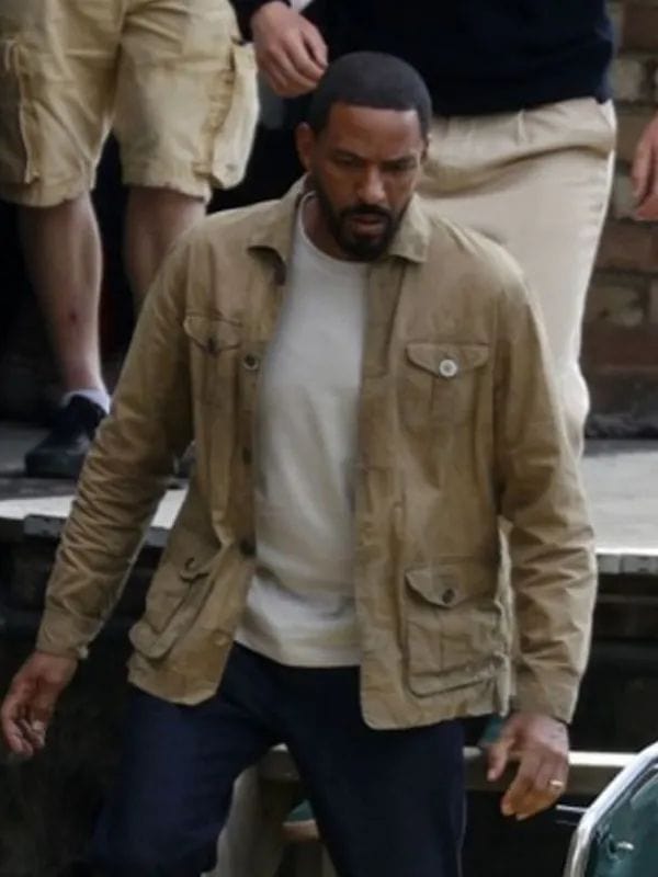 Fountain of Youth 2025 Laz Alonso Beige Jacket