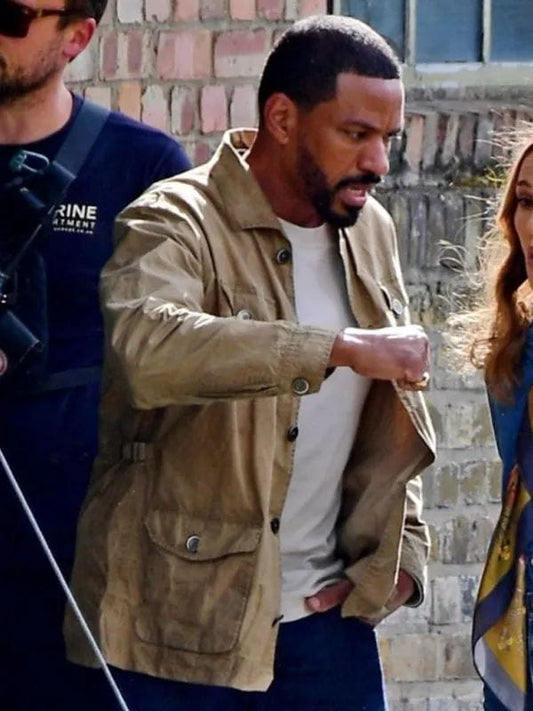 Fountain of Youth 2025 Laz Alonso Beige Jacket