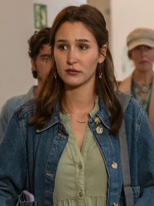 Frauds S01 Thais Martin Denim Jacket Blue