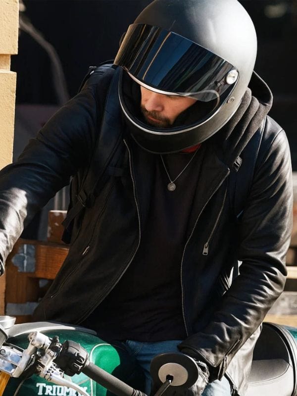 Freakier Friday 2025 Jake Leather Jacket