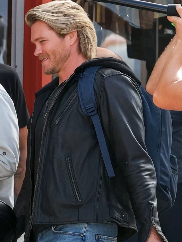 Freakier Friday 2025 Jake Leather Jacket