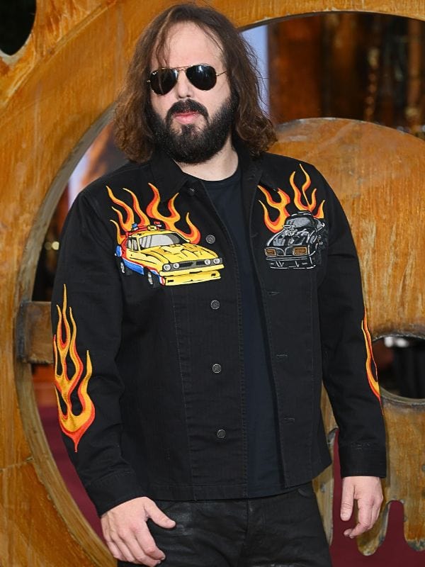 Furiosa A Mad Max Saga Premiere Angus Sampson Black Jacket Furiosa A Mad Max Saga Premiere Angus Sampson Black Jacket
