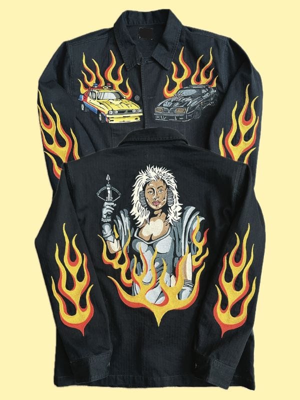 Furiosa A Mad Max Saga Premiere Angus Sampson Black Jacket Furiosa A Mad Max Saga Premiere Angus Sampson Black Jacket
