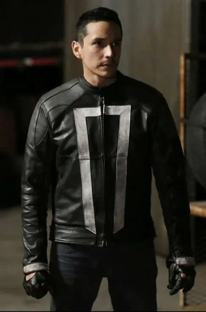 Gabriel Luna Agents of Shield Ghost Rider Jacket