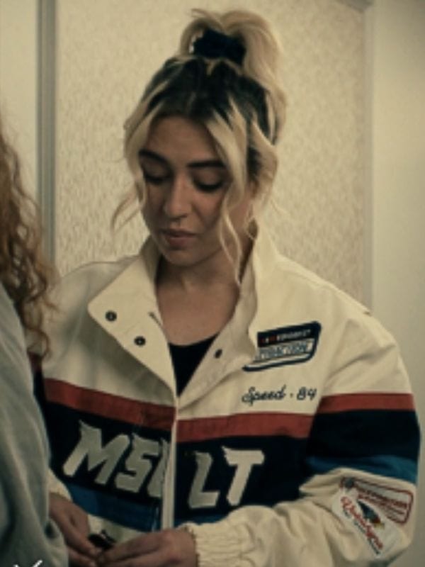 Gen V S02 Emma Meyer Bomber Jacket Off White