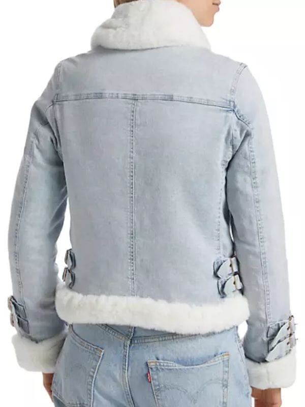 General Hospital Trina Robinson Shearling Denim Jacket
