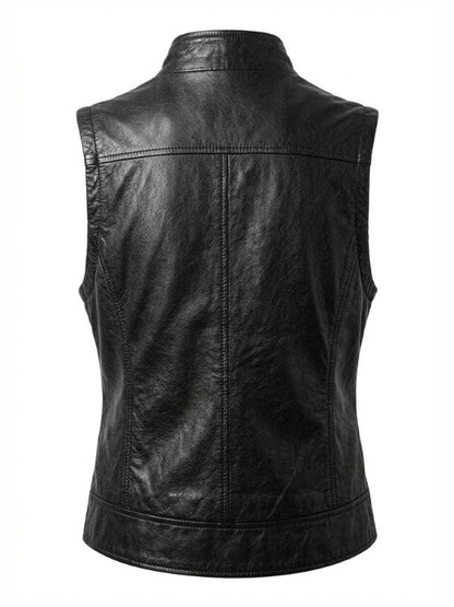 Ghost Whisperer S05 Melinda Gordon Leather Vest Black