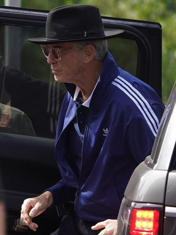 Giant Pierce Brosnan Blue Track Jacket - Shop Now