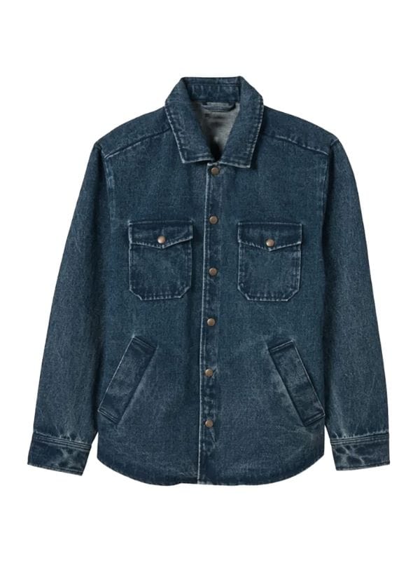 Ginny and Georgia S03 Marcus Baker Denim Jacket Blue