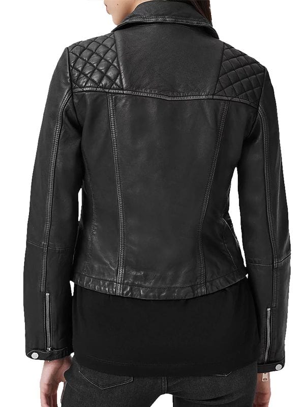 Ginny & Georgia S03 Brianne Howey Black Leather Jacket