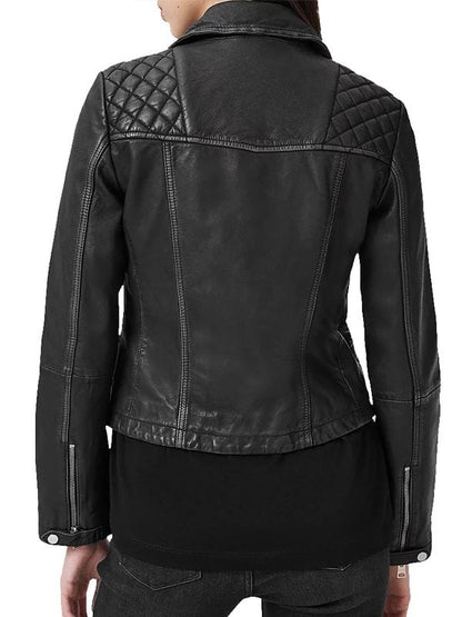 Ginny & Georgia S03 Brianne Howey Black Leather Jacket
