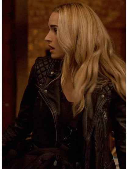 Ginny & Georgia S03 Brianne Howey Black Leather Jacket