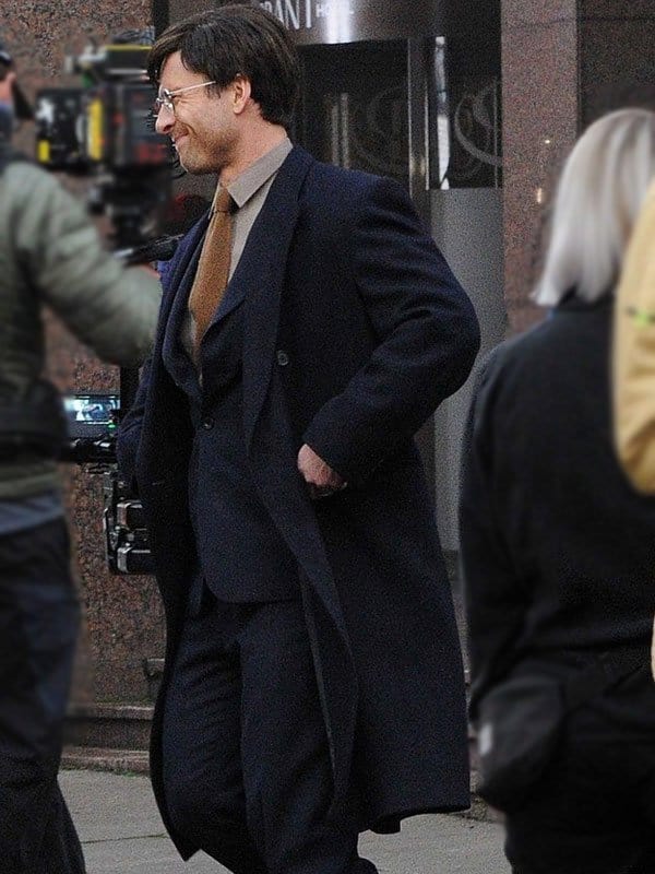 Glen Powell The Running Man Trench Coat Glen Powell The Running Man Trench Coat