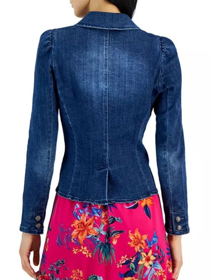 Good American Family S01 Ellen Pompeo Denim Blazer Good American Family S01 Ellen Pompeo Denim Blazer