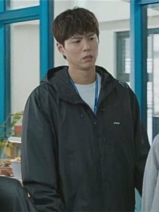 Good Boy S01 Park Bo-gum Black Hooded Jacket - Shop Now