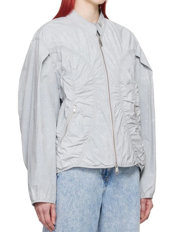 Good Boy S01 Park Bo-gum Grey Bomber Jacket