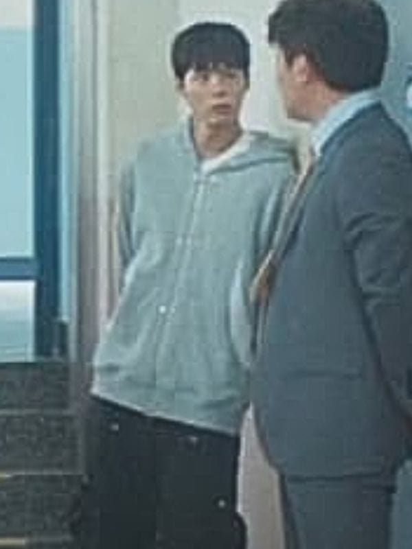 Good Boy S01 Park Bo-gum Grey Hoodie - Winterwhirl Premium