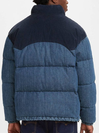 Goosebumps S01 Miles McKenna Denim Puffer Jacket