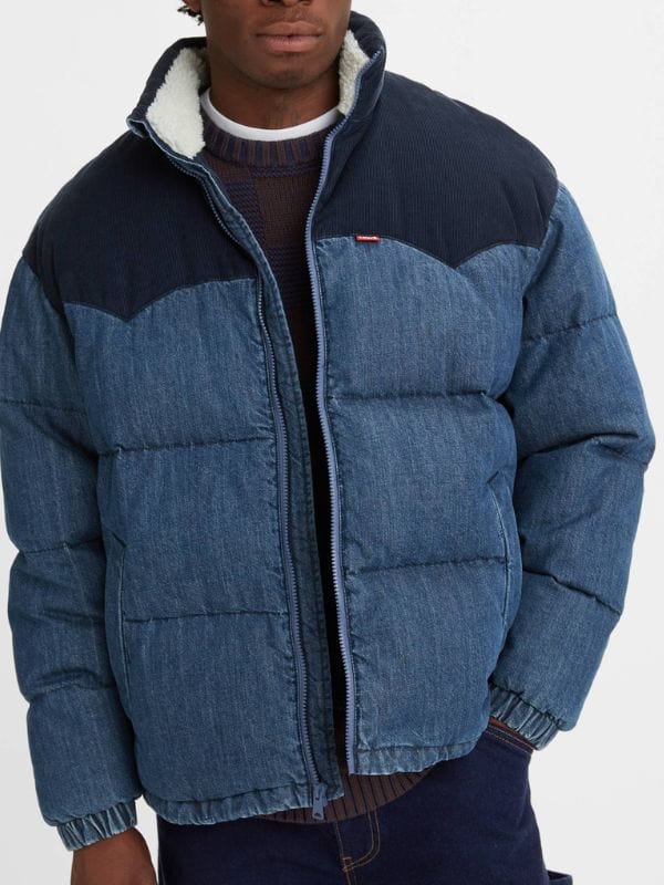 Goosebumps S01 Miles McKenna Denim Puffer Jacket