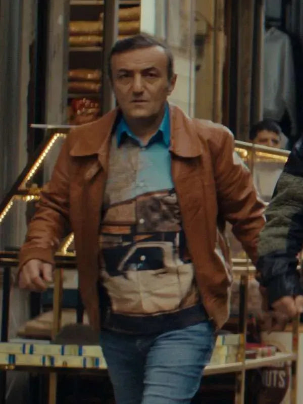 Gorkem Sevindik Money Trap The Karun Treasure Leather Jacket
