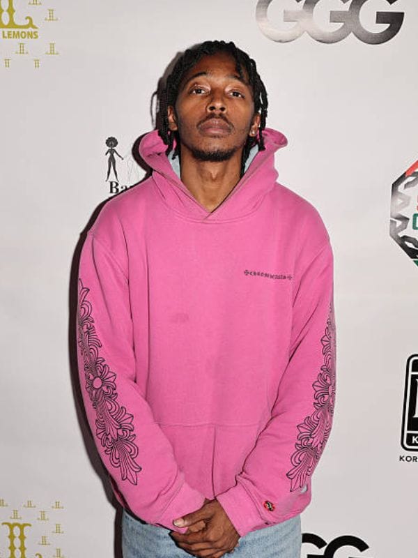 Grammy After Party Dee Watts Pink Hoodie