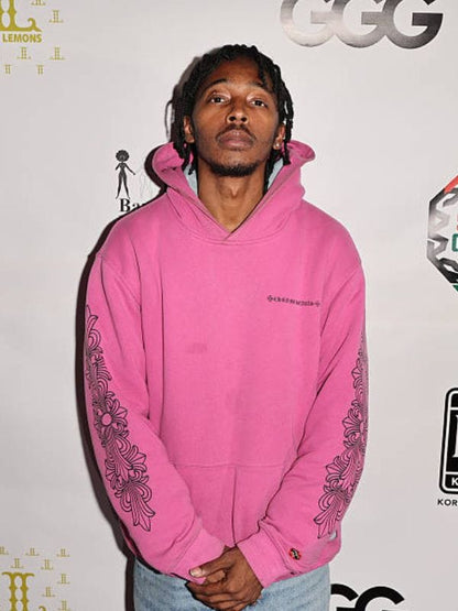 Grammy After Party Dee Watts Pink Hoodie