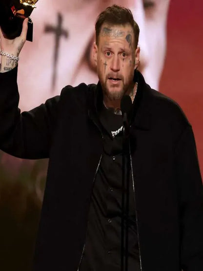 Grammy Award 2026 Jelly Roll Black Jacket