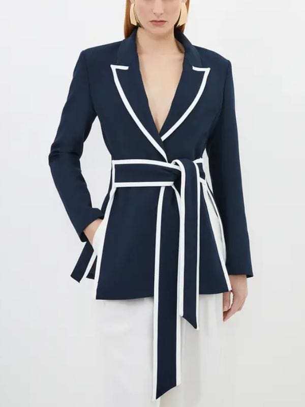 Great Celebrity Bake Off S09 Cherish Findan Trim Blazer
