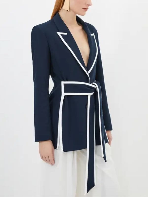 Great Celebrity Bake Off S09 Cherish Findan Trim Blazer