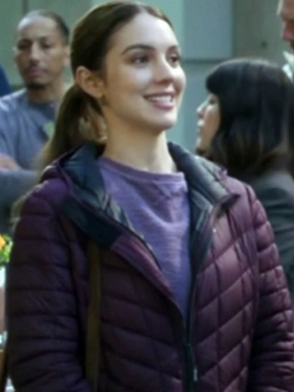 Greys Anatomy S21 Adelaide Kane Hooded Coat Greys Anatomy S21 Adelaide Kane Hooded Coat
