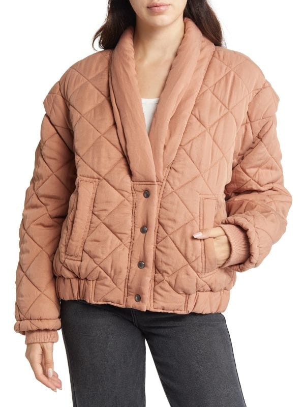 Greys Anatomy S21 Adelaide Kane Quilted Jacket Greys Anatomy S21 Adelaide Kane Quilted Jacket