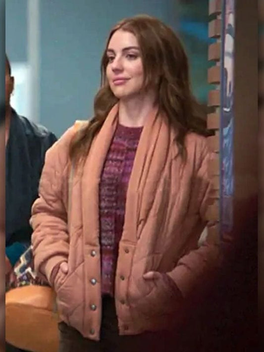 Greys Anatomy S21 Adelaide Kane Quilted Jacket Greys Anatomy S21 Adelaide Kane Quilted Jacket
