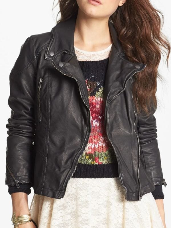 Grimm S03 Jacqueline Toboni Leather Jacket Grimm S03 Jacqueline Toboni Leather Jacket