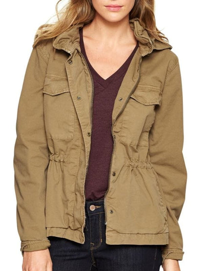 Grimm S04 Bree Turner Brown Hooded Jacket Grimm S04 Bree Turner Brown Hooded Jacket