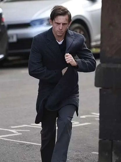 Half Man Jamie Bell Black Coat