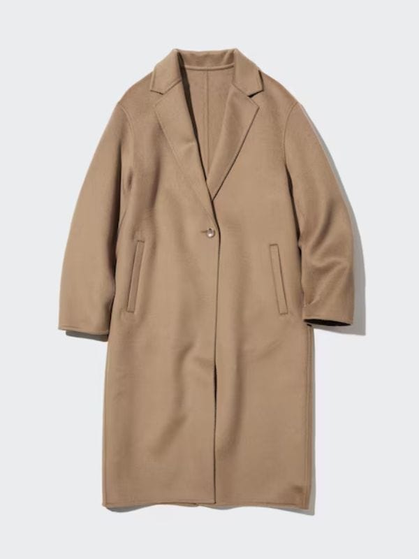 Happy Face S01 Tamera Tomakili Beige Coat Happy Face S01 Tamera Tomakili Beige Coat
