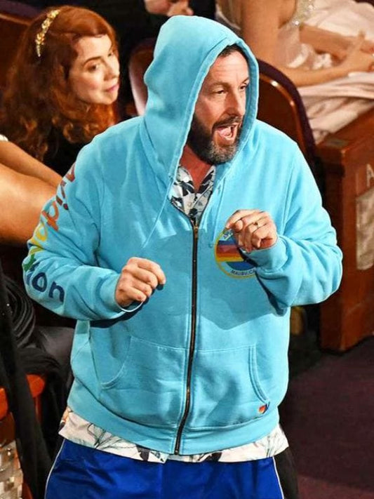 Happy Gilmore 2 Adam Sandler Blue Hoodie - Shop Now