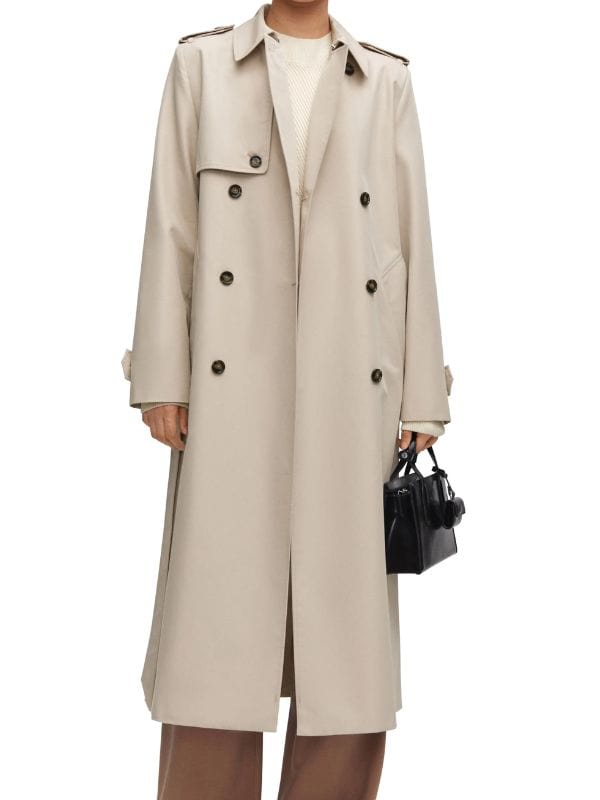 Harlem S03 Camille Beige Trench Coat