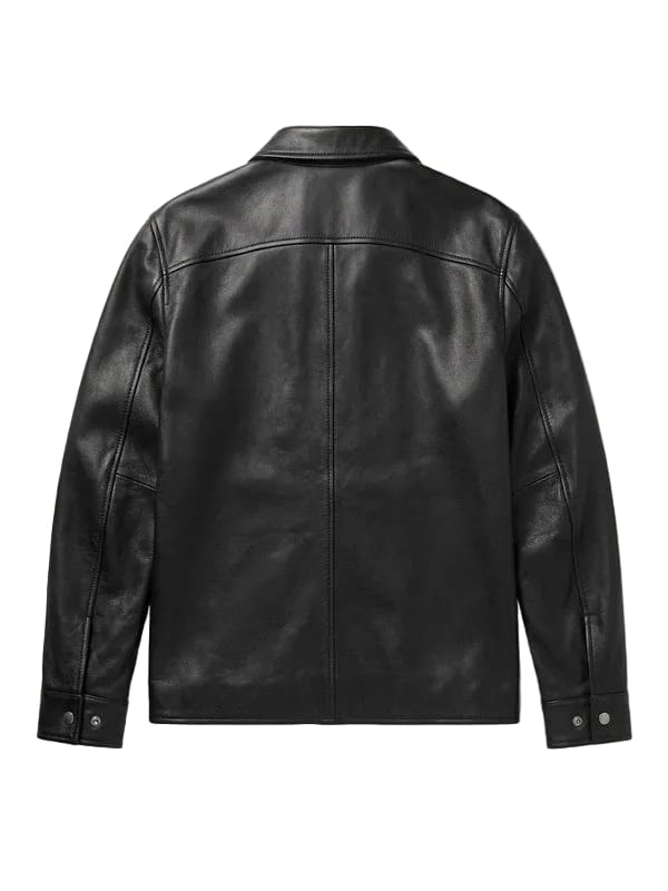 Harry Hamlin Mayfair Witches Black Leather Jacket