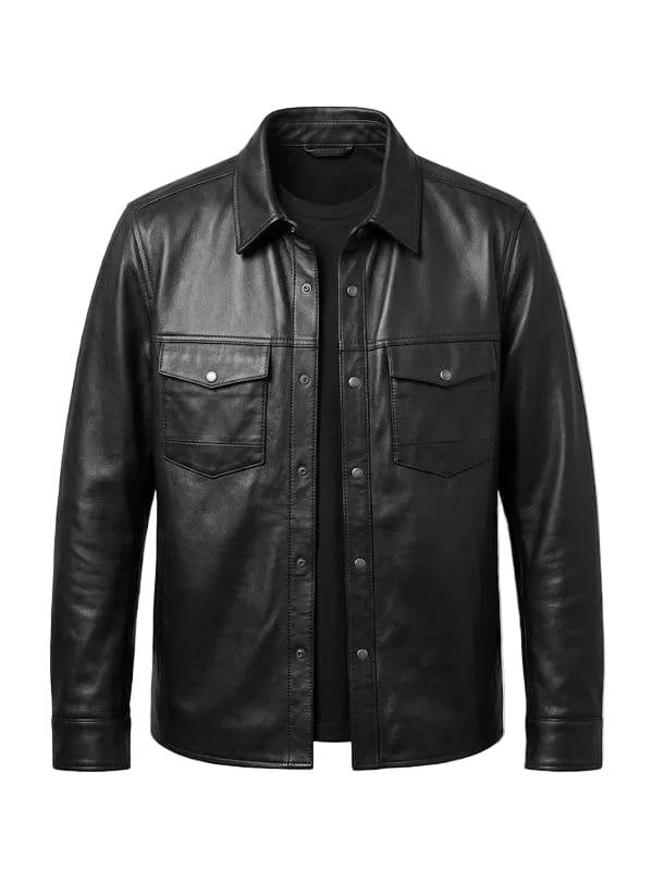 Harry Hamlin Mayfair Witches Black Leather Jacket
