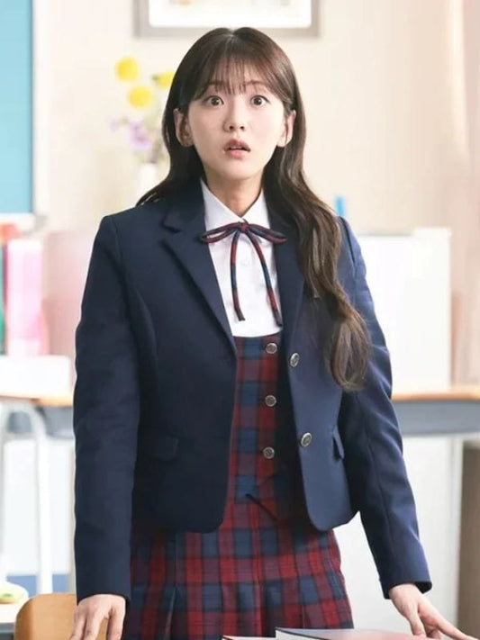 Head Over Heels S01 Cho Yi-hyun Blue Blazer