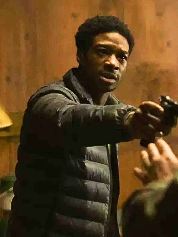 Henry Burrell The Last of Us Black Puffer Jacket Henry Burrell The Last of Us Black Puffer Jacket