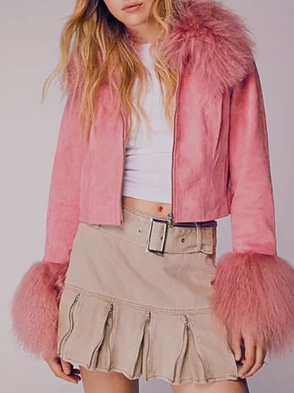 High Potential 2024 Kaitlin Olson Pink Jacket High Potential 2024 Kaitlin Olson Pink Jacket