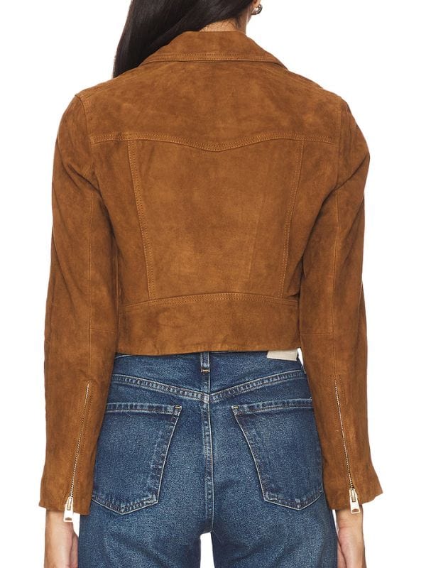 High Potential S01 Daphne Brown Suede Jacket