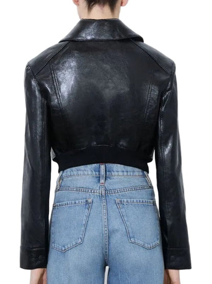 High Potential S02 Javicia Leslie Black Leather Jacket