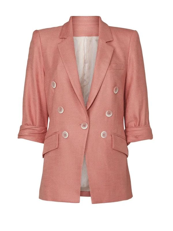 High Potential S02 Javicia Leslie Pink Blazer