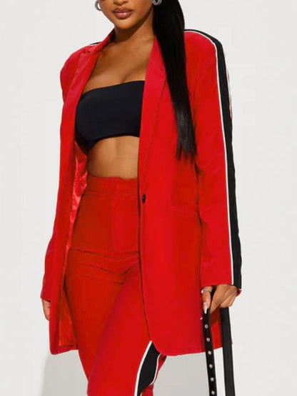 Hitmakers S01 Jenna Andrews Red Blazer - Shop Now