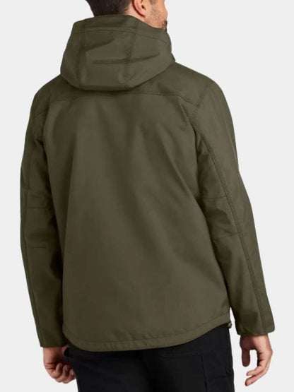 Holiday Touchdown Matthew Daddario Green Jacket